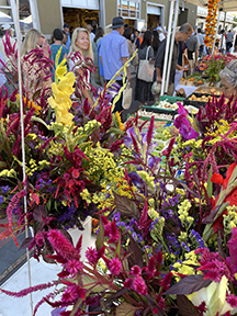 farmer's market flowers